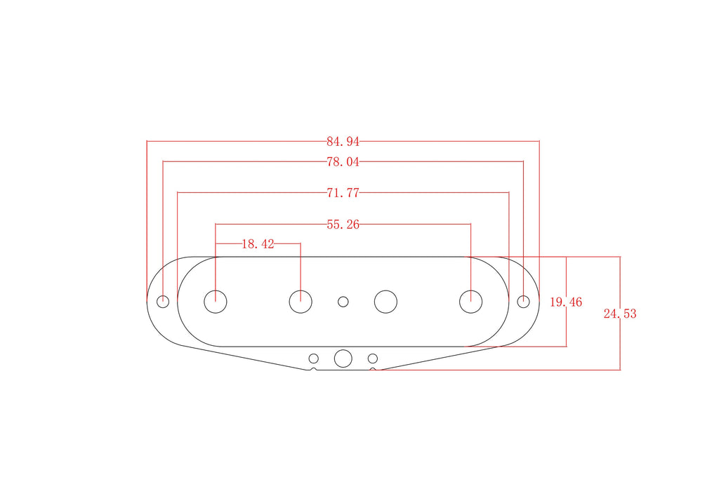 Solo Music Gear Solo Pro Vintage Modified 51 P Bass Alnico V Pickup