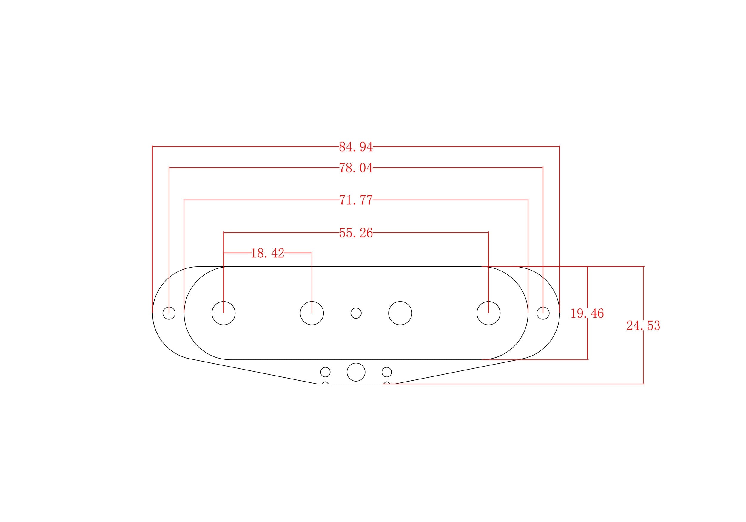 Solo Music Gear Solo Pro Vintage Modified 51 P Bass Alnico V Pickup