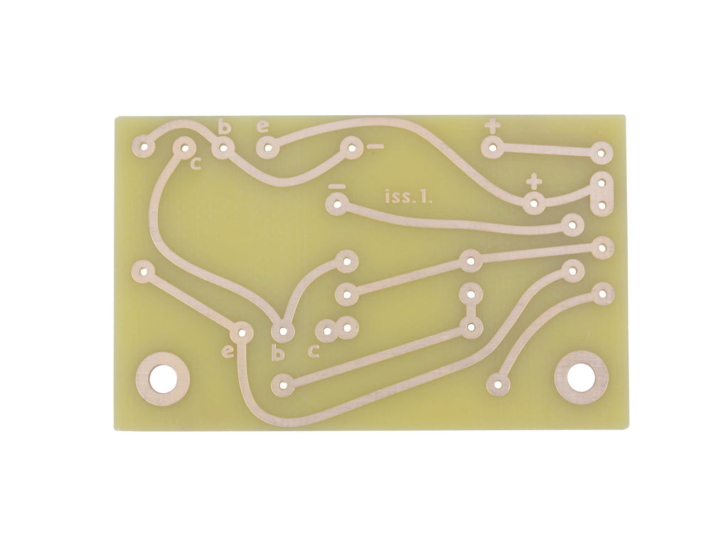Solo Music Gear PCB Vintage Style Issue 1 Fuzz Circuit Board – Natural — Fuzz Pedal