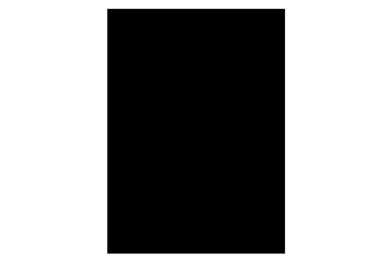 Solo Music Gear Solo 3 Ply B/B/B 17.0″ x 11.25″ Pickguard Blank