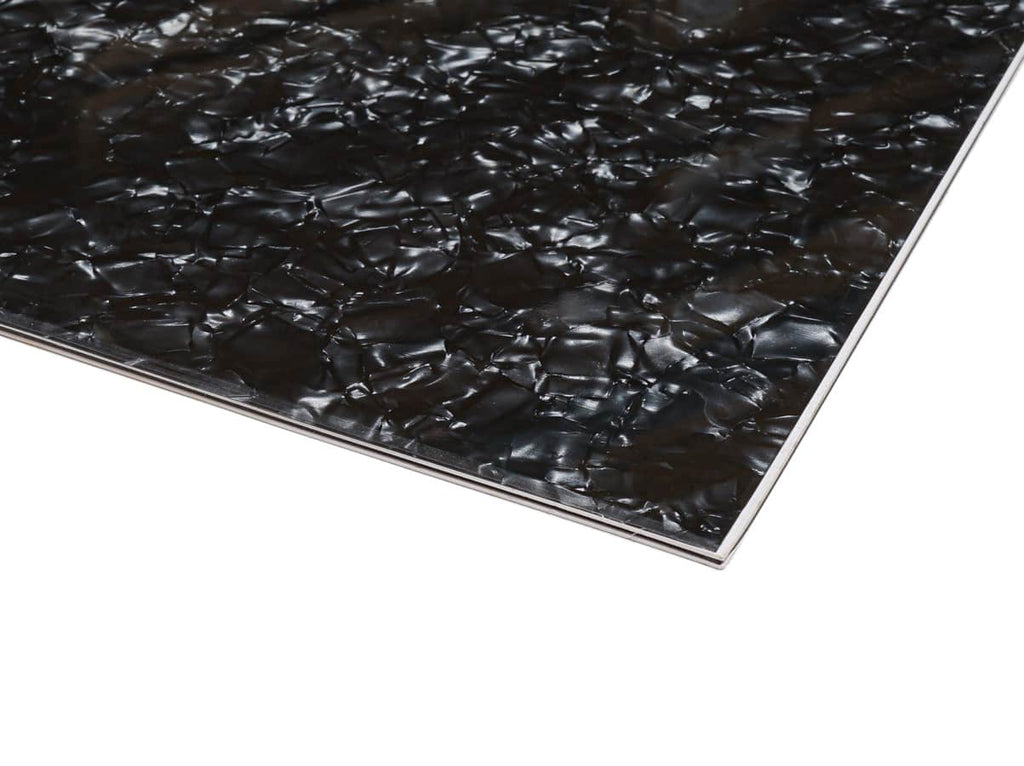Solo Music Gear Solo 3 Ply Black Pearl 17.0″ x 11.25″ Pickguard Blank