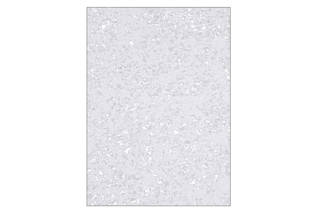 Solo Music Gear Solo 3 Ply White Pearl 17.0″ x 11.25″ Pickguard Blank