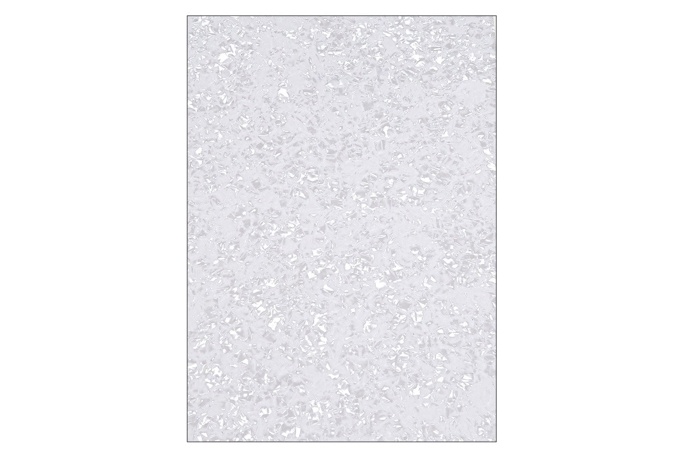 Solo Music Gear Solo 3 Ply White Pearl 17.0″ x 11.25″ Pickguard Blank