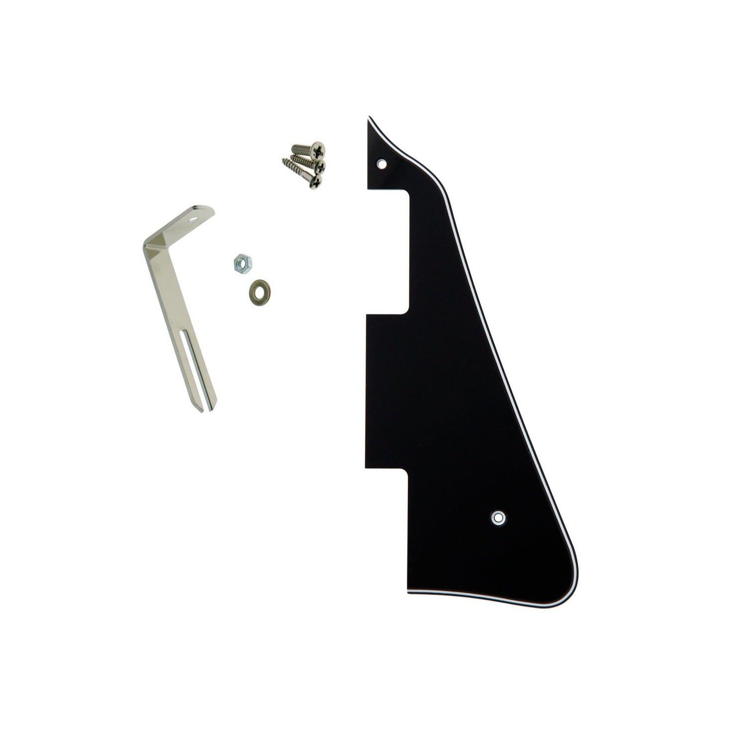 Solo Music Gear Solo Pro LP Style 3-Ply BWB Pickguard With Bracket & Screws