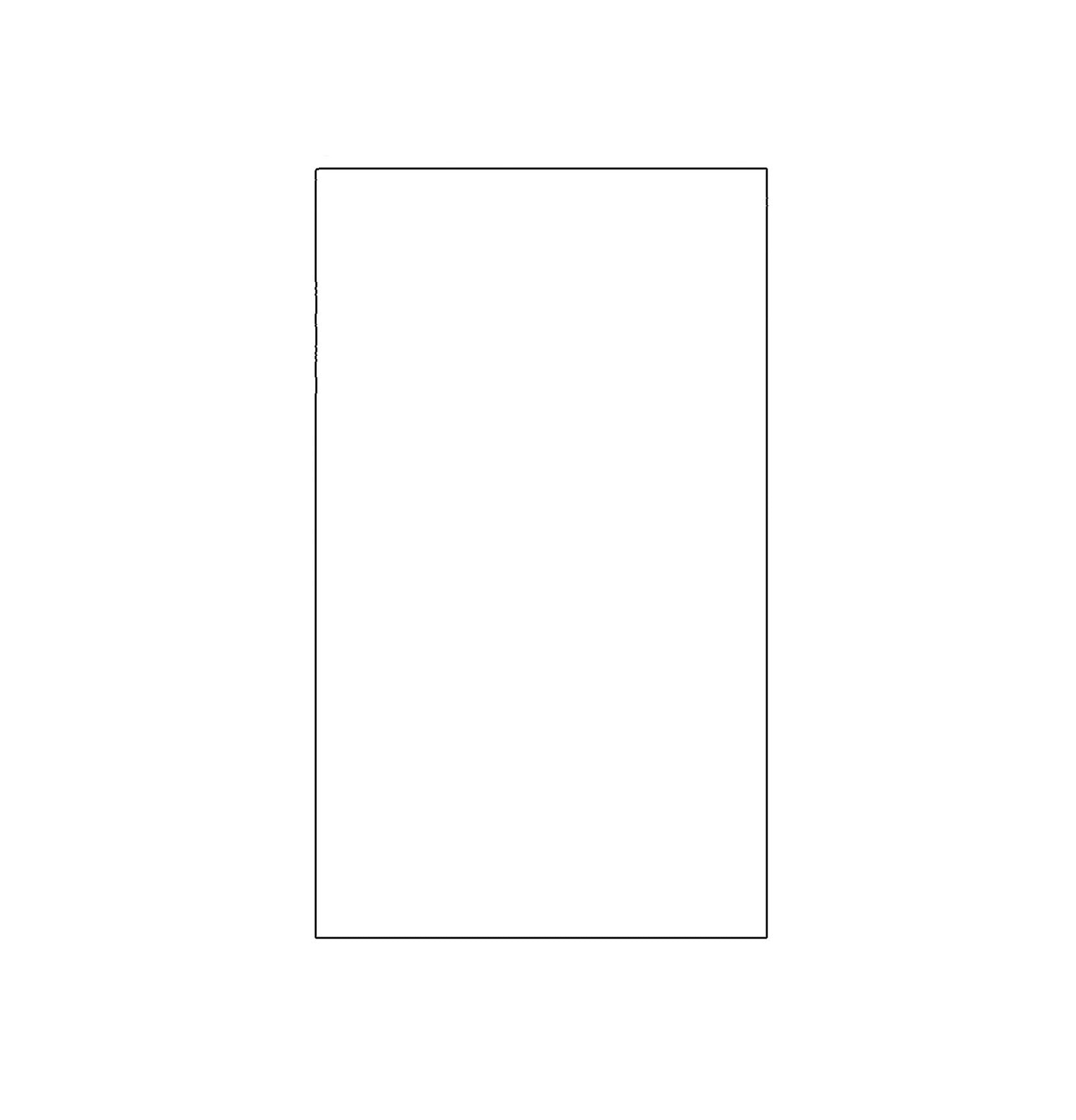 Solo Music Gear Solo Pro 3 Ply White 15.5″ x 9.0″ Pickguard Blank