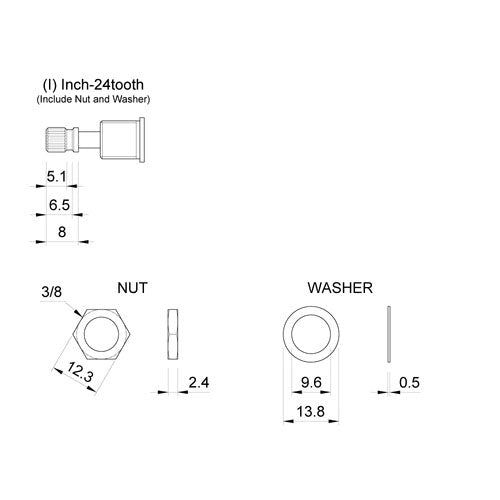 Solo Pro PP3-B250K Push/Push Linear Taper Potentiometer