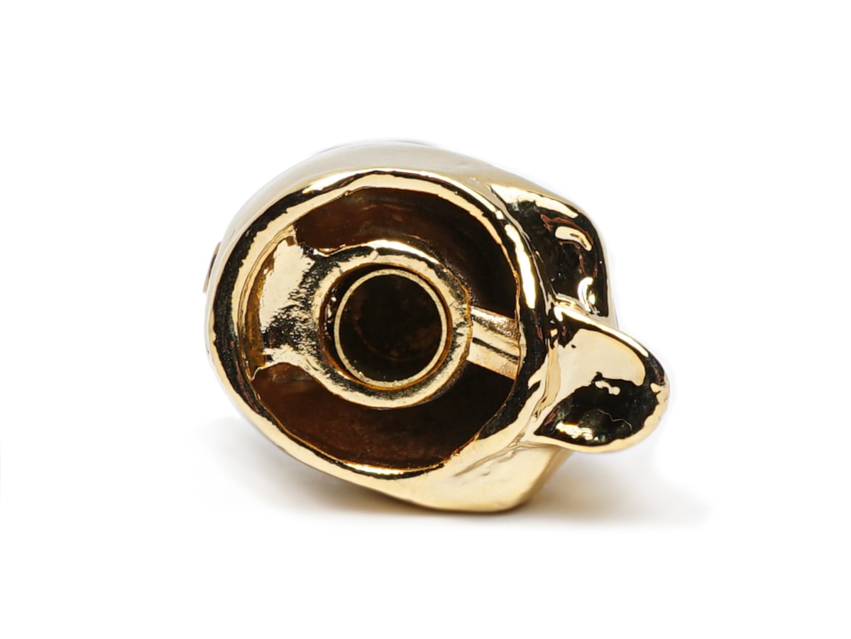 Solo Pro Gold Skull Knob With Set Screw
