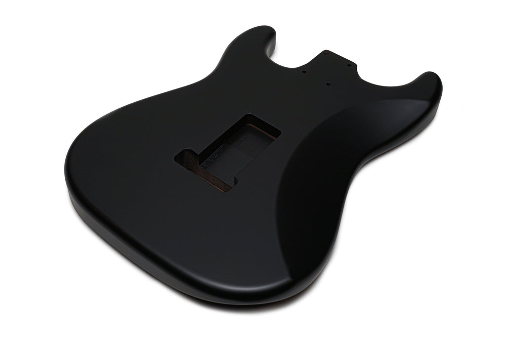 Solo ST Style HSH Satin Nitro Finished Guitar Body – Black