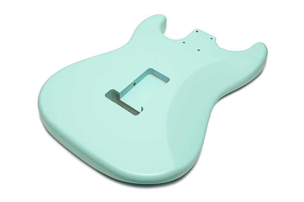 Solo ST Style HSH Satin Nitro Finished Guitar Body – Pastel Blue