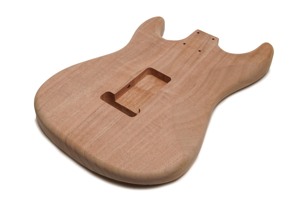 Solo Pro ST Style 1Pc Mahogany Unfinished Guitar Body