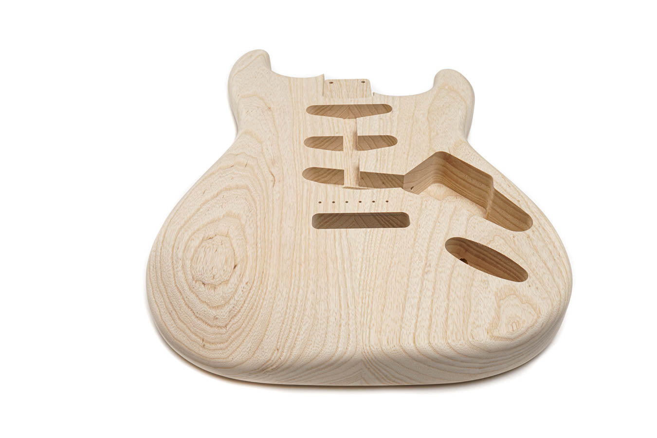 Solo Pro ST Style 2Pc Swamp Ash Unfinished Guitar Body