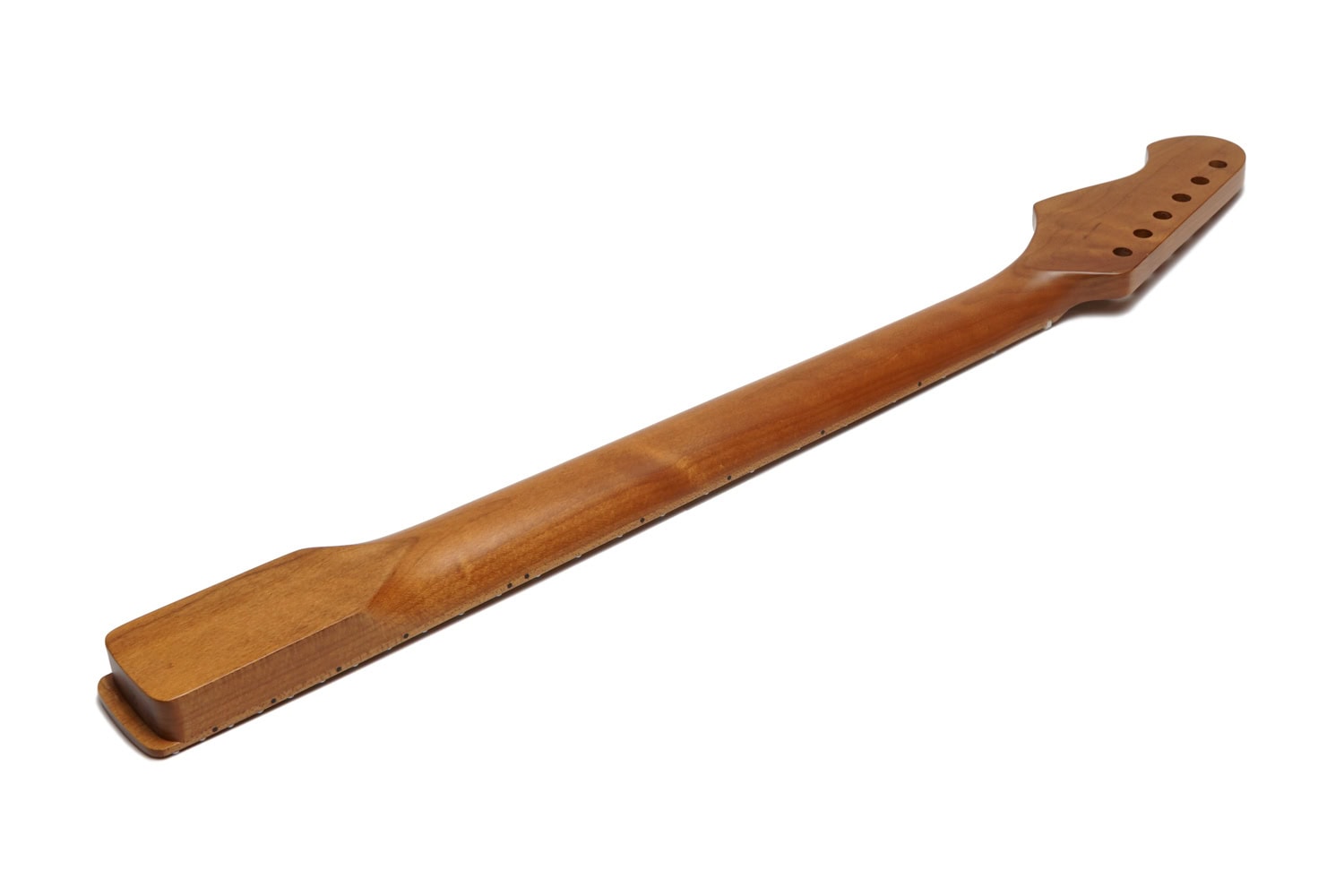 Solo Pro ST Style 22 Fret Satin Finished Roasted Maple Guitar Neck With Invisi-Tangs