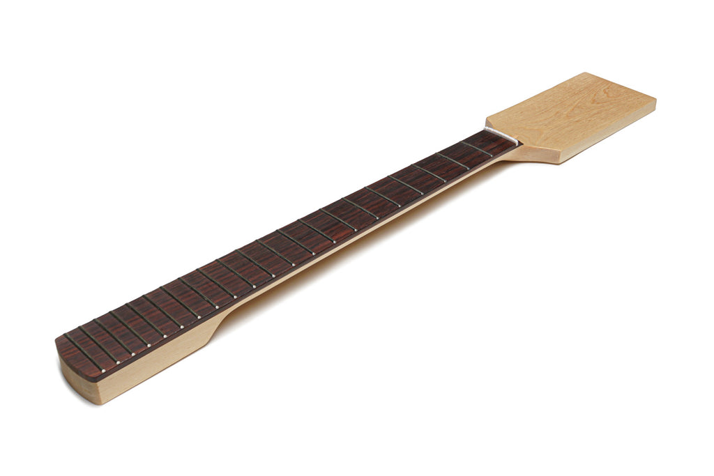 Solo ST Style 21 Fret Guitar Neck With Rosewood Fretboard & Blank Headstock