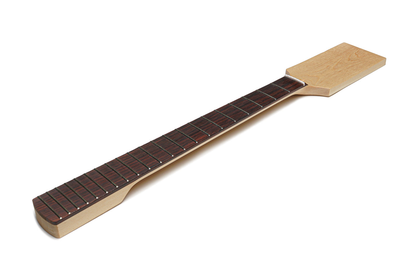 Solo ST Style 21 Fret Guitar Neck With Rosewood Fretboard & Blank Headstock