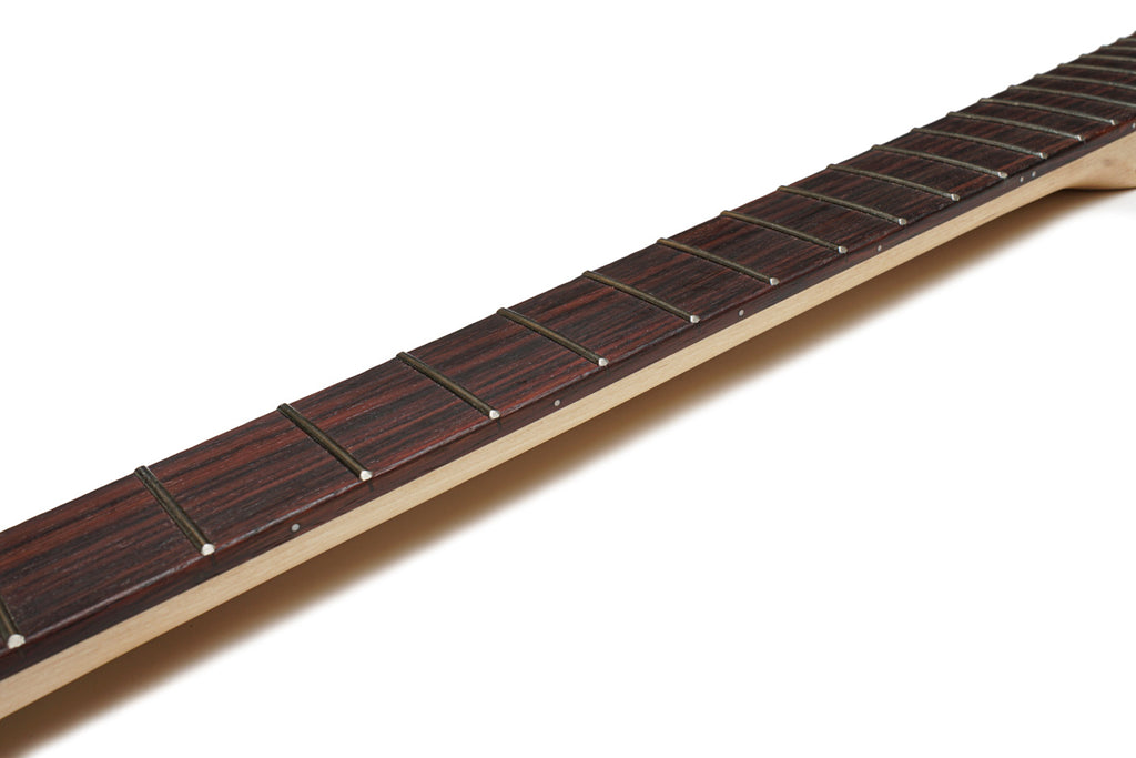 Solo ST Style 21 Fret Guitar Neck With Rosewood Fretboard & Blank Headstock
