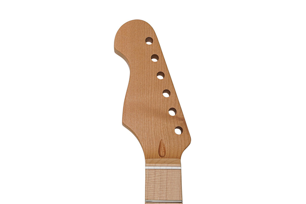 Solo ST Style 21 Fret Left Handed Roasted Maple Short Scale Guitar Neck