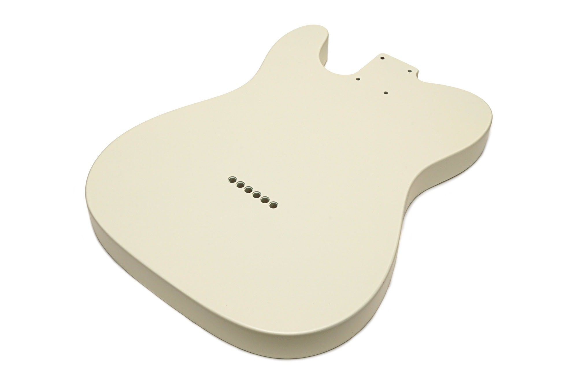 Solo TC Style Satin Nitro Finished Guitar Body – Vintage White