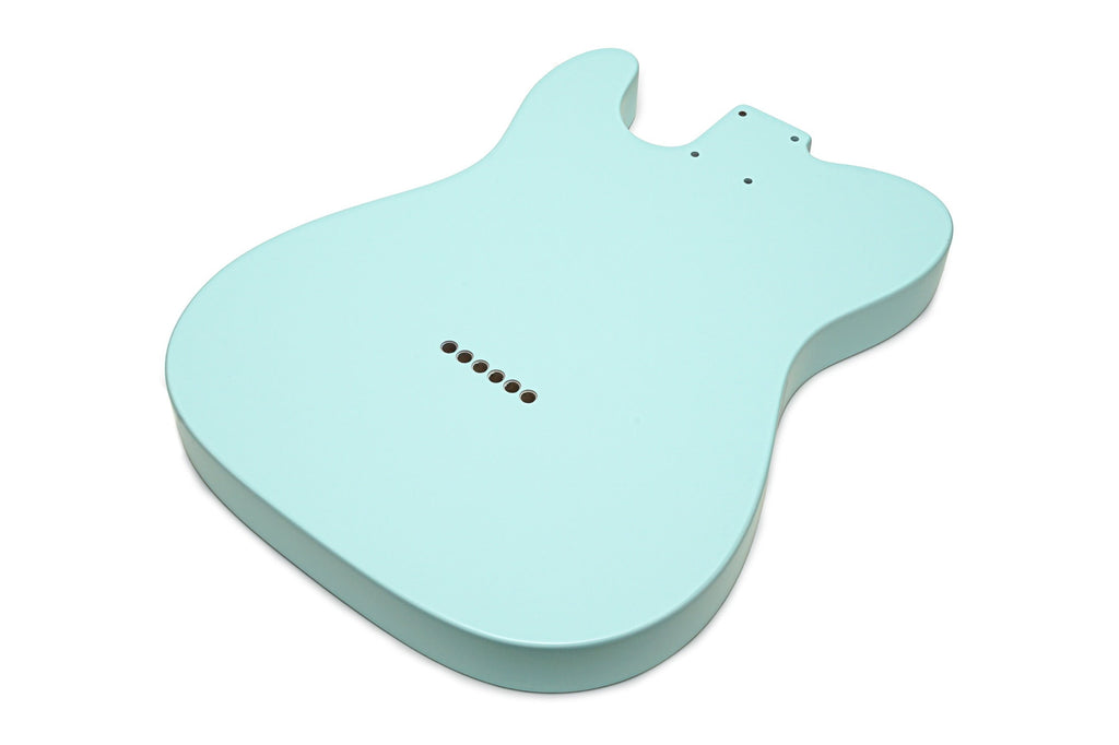 Solo TC Style Satin Nitro Finished Guitar Body – Pastel Blue