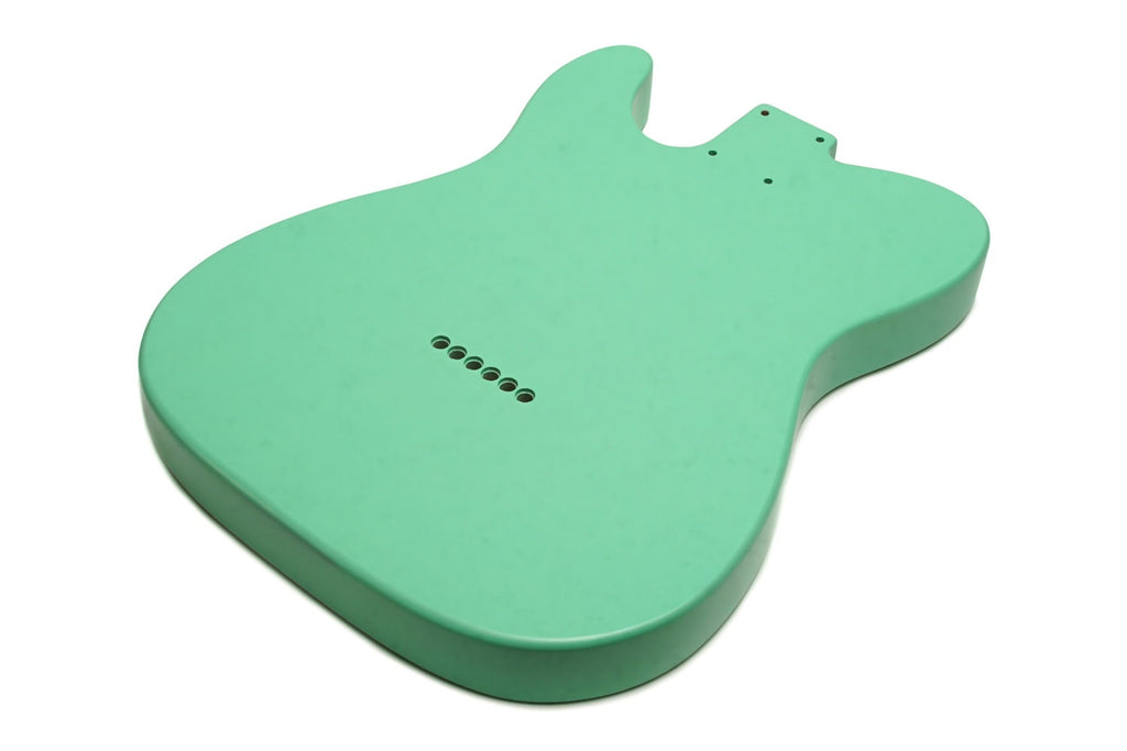 Solo TC Style Satin Nitro Finished Guitar Body – Seafoam Green