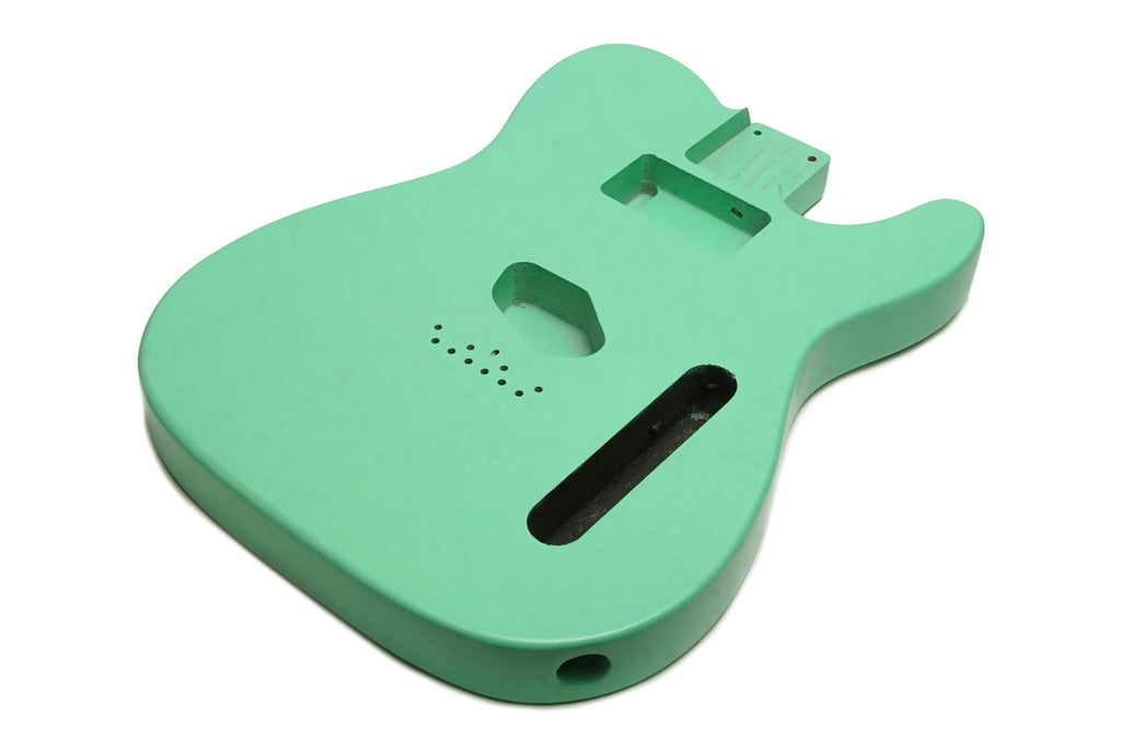 Solo TC Style Satin Nitro Finished Guitar Body – Seafoam Green