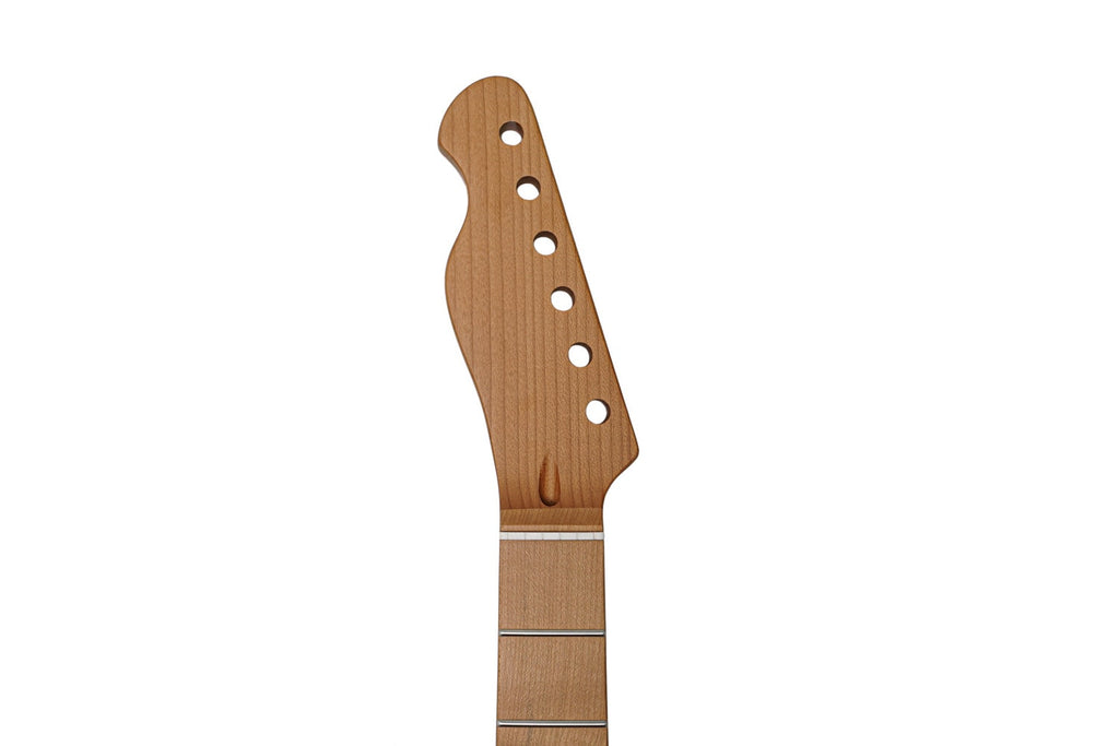 Solo TC Style 21 Fret Left Handed Roasted Maple Guitar Neck