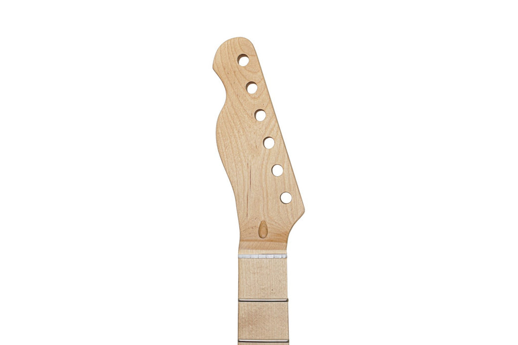 Solo TC Style 22 Fret Left Handed Guitar Neck With Maple Fretboard