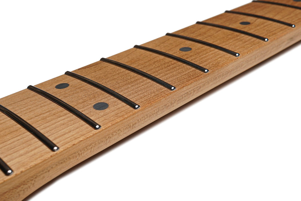 Solo Pro TC Style 22 Fret Satin Finished Roasted Maple Guitar Neck With Invisi-Tangs