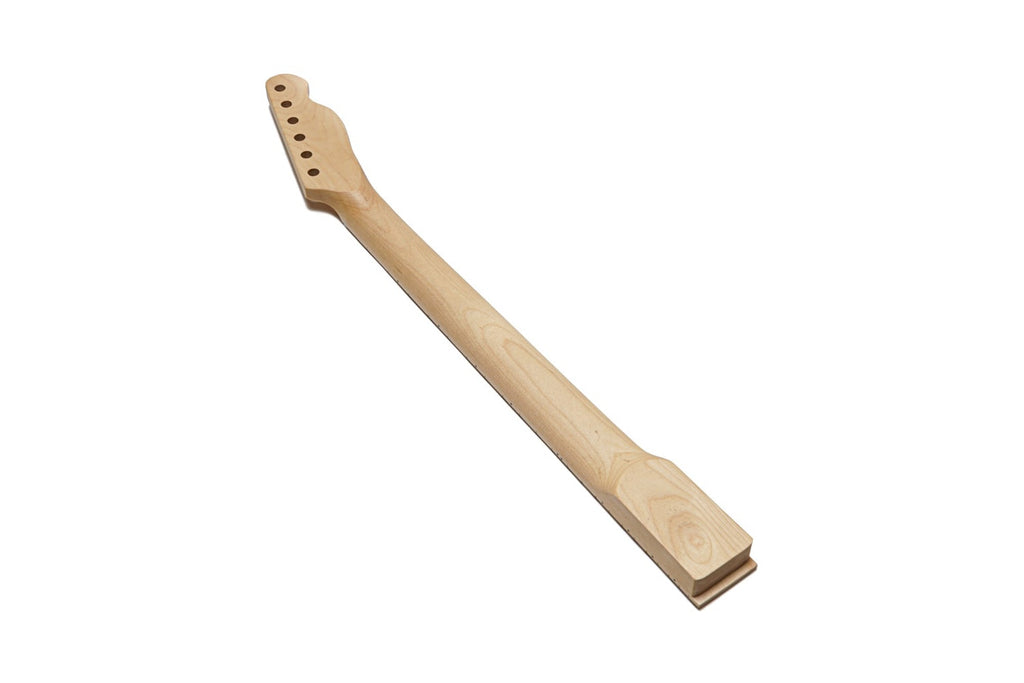 Solo TC Style 22 Fret Left Handed Guitar Neck With Maple Fretboard