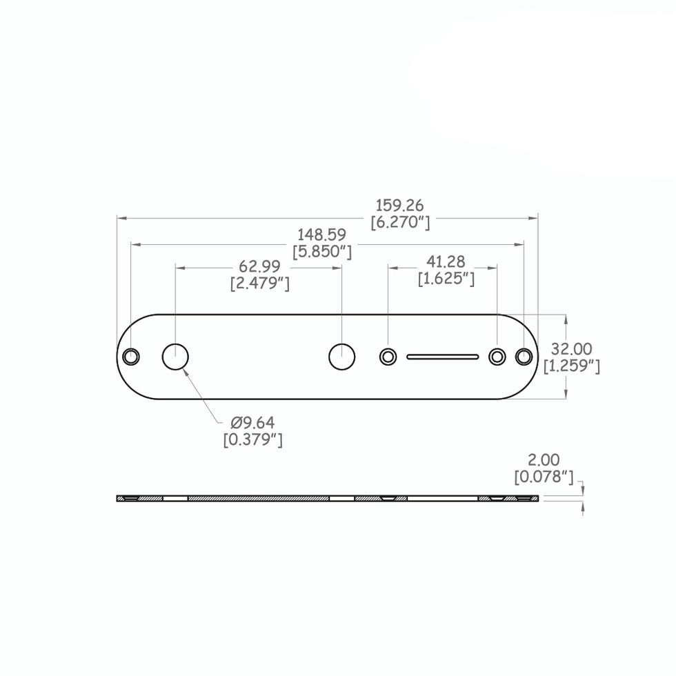 Solo Pro Tele Control Plate