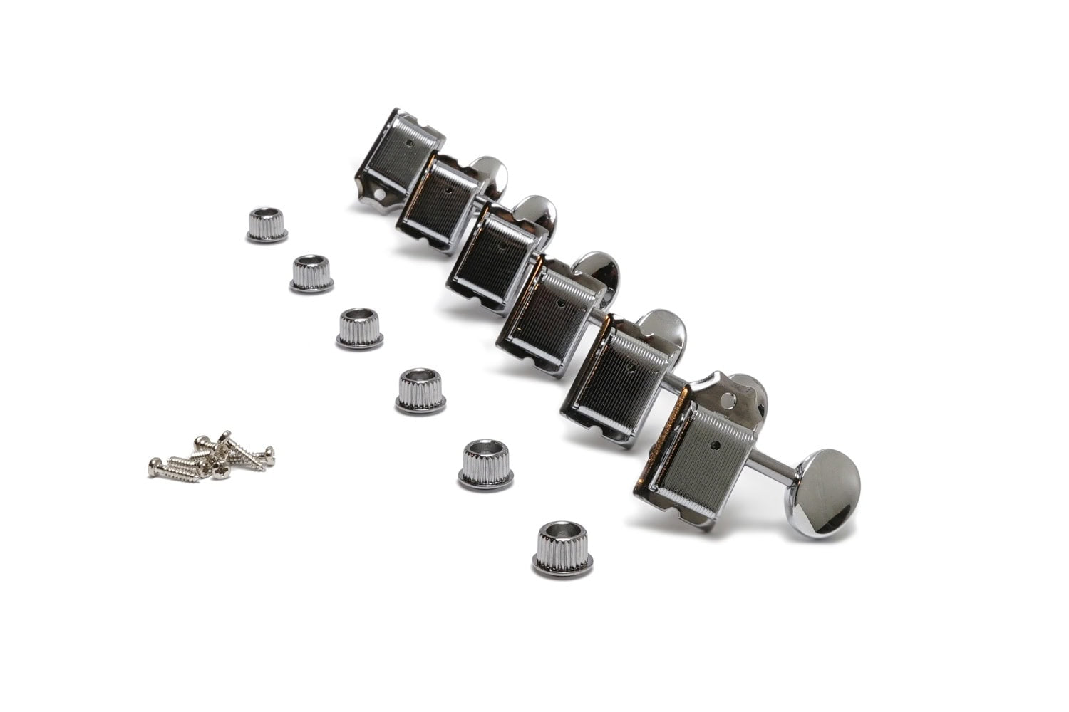 Solo Pro Locking Guitar Vintage Style Machine Heads Set of 6 Inline — Tuner