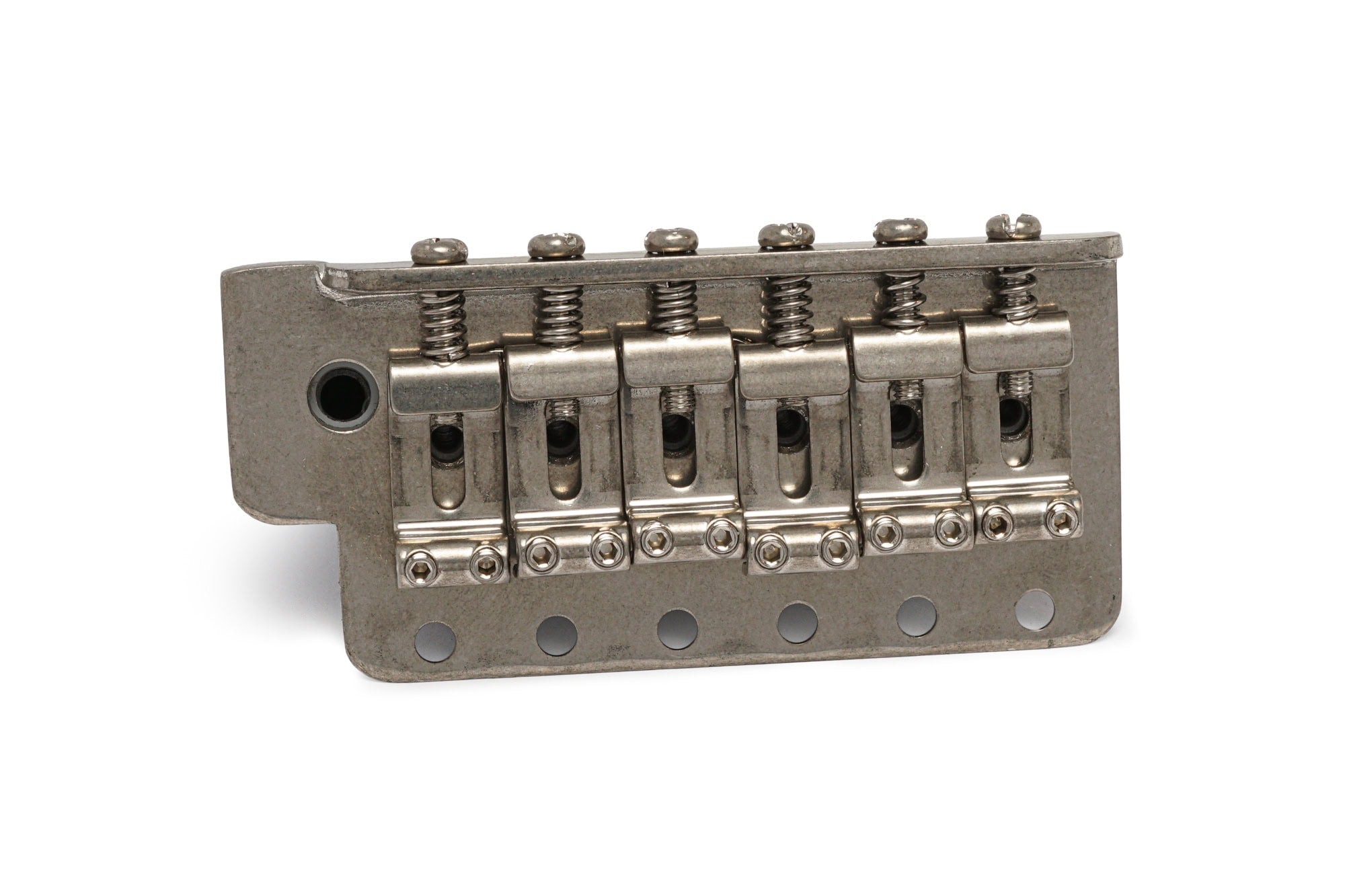 Solo Pro ST Vintage Style Aged Tremolo Bridge With Steel Block – Narrow Spacing