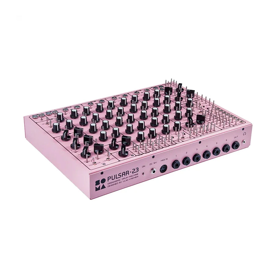 SOMA Laboratory Pulsar-23 - Pink, rhythm production drum machine