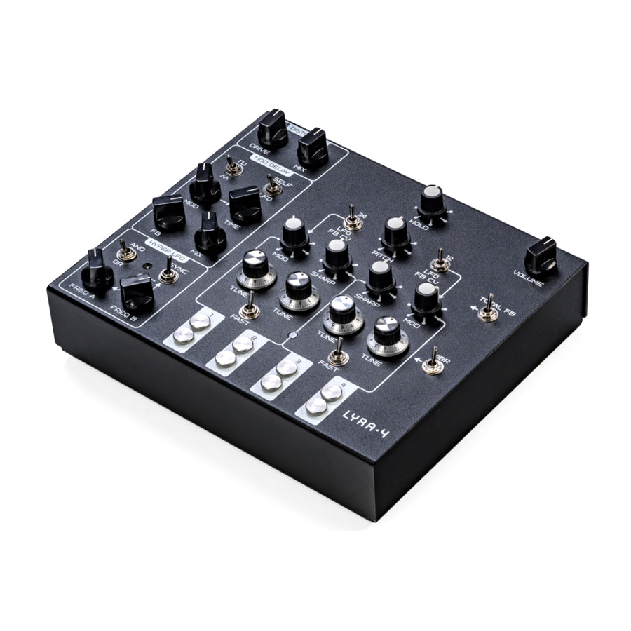 SOMA Laboratory Lyra-4 - Black, keyboard synthesizer instrument