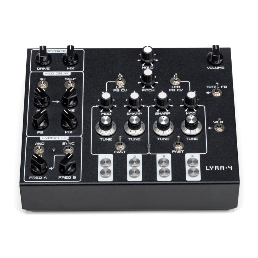 SOMA Laboratory Lyra-4 - Black, keyboard synthesizer instrument