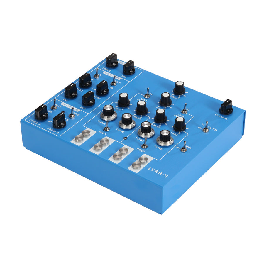 SOMA Laboratory Lyra-4 - Blue, keyboard synthesizer instrument