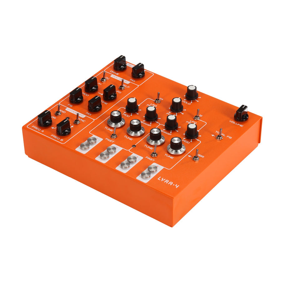SOMA Laboratory Lyra-4 - Orange, keyboard synthesizer instrument