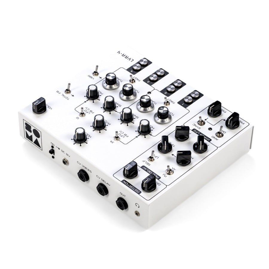 SOMA Laboratory Lyra-4 - White, keyboard synthesizer instrument