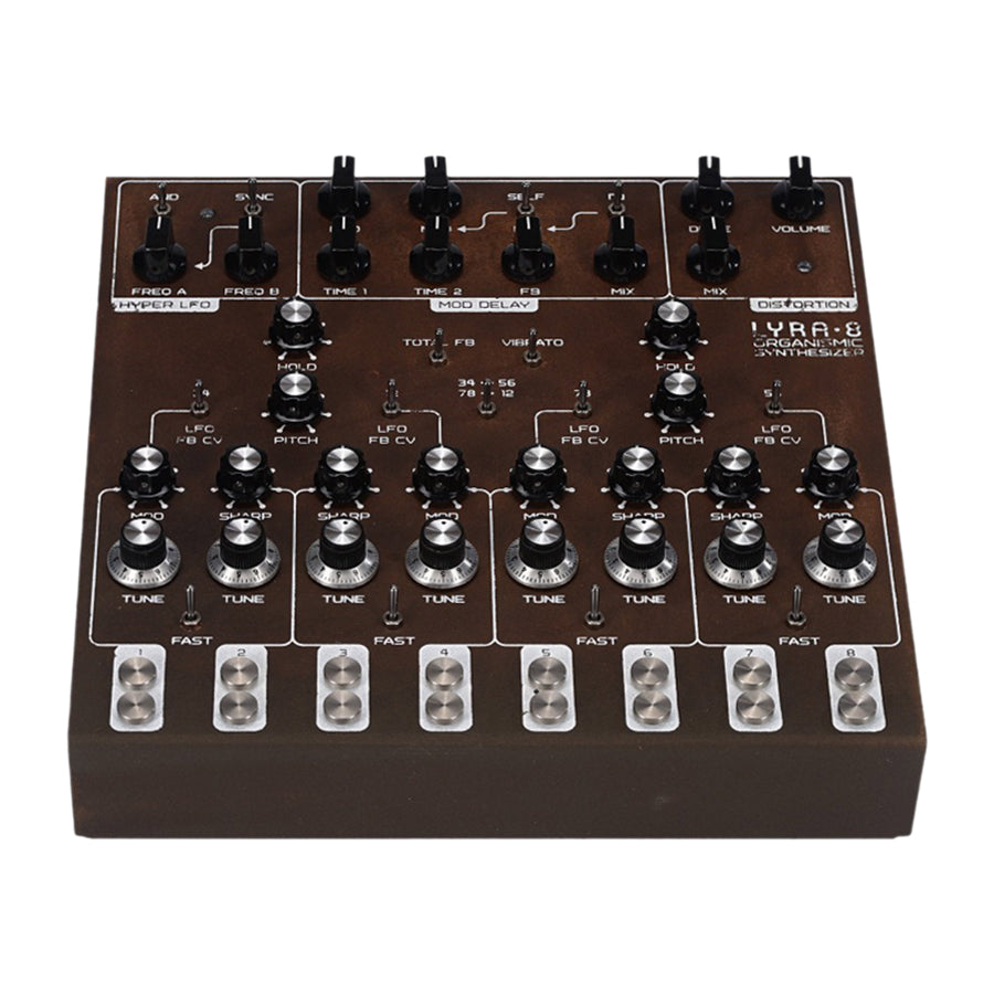 SOMA Laboratory Lyra-8 - Rust, keyboard synthesizer instrument
