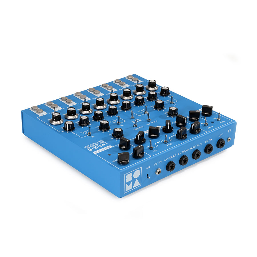 SOMA Laboratory Lyra-8 - Blue, keyboard synthesizer instrument