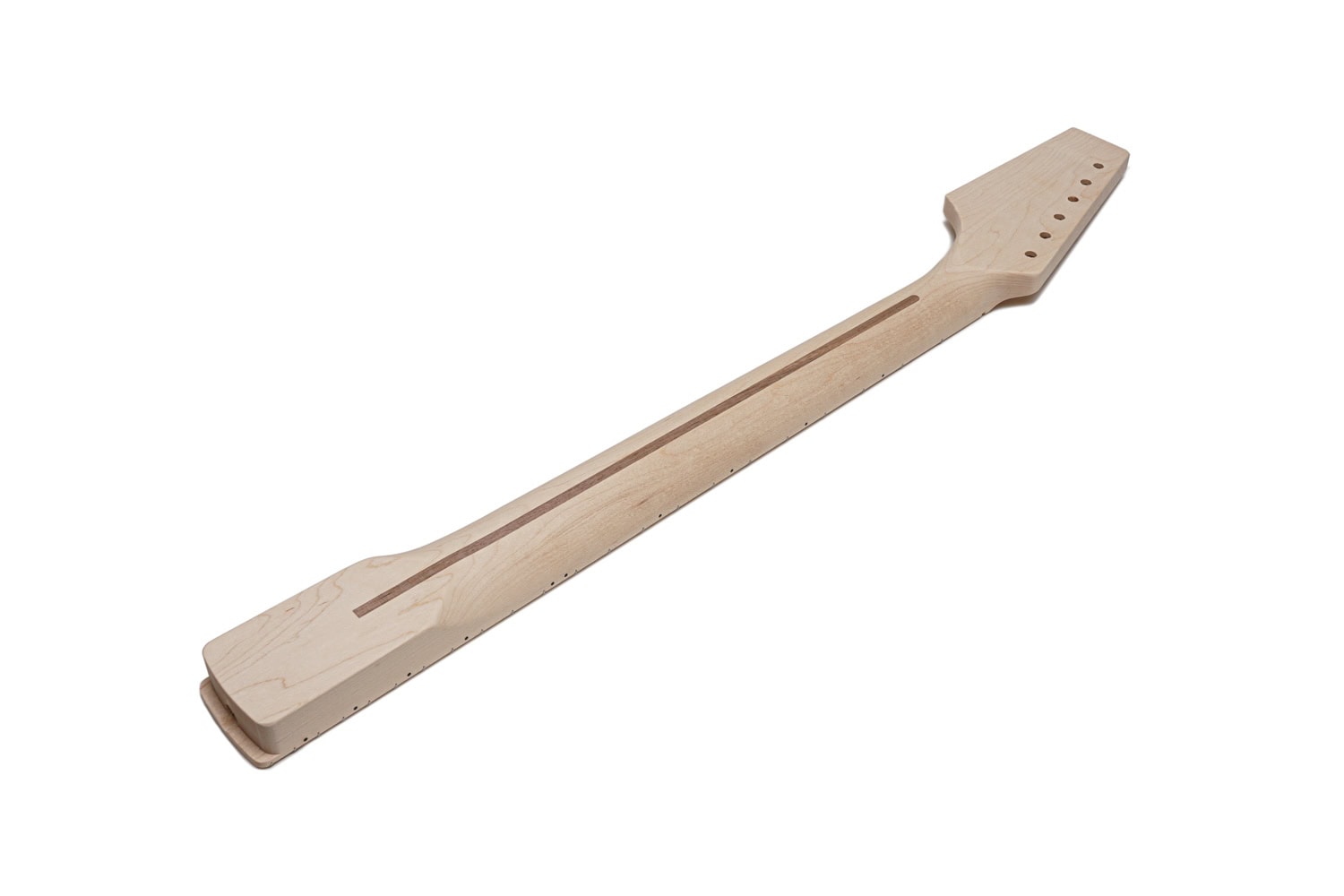 Solo Pro ST Style Vintage 60’s 1 Piece Maple Guitar Neck With Maple Fretboard & Skunk Stripe
