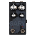 Black EarthQuaker guitar effects pedal with four knobs, two footswitches, and two red LEDs.