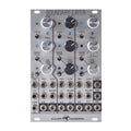Silver metal eurorack module with knobs, switches, and multiple 3.5mm jacks labeled Boundary Layer