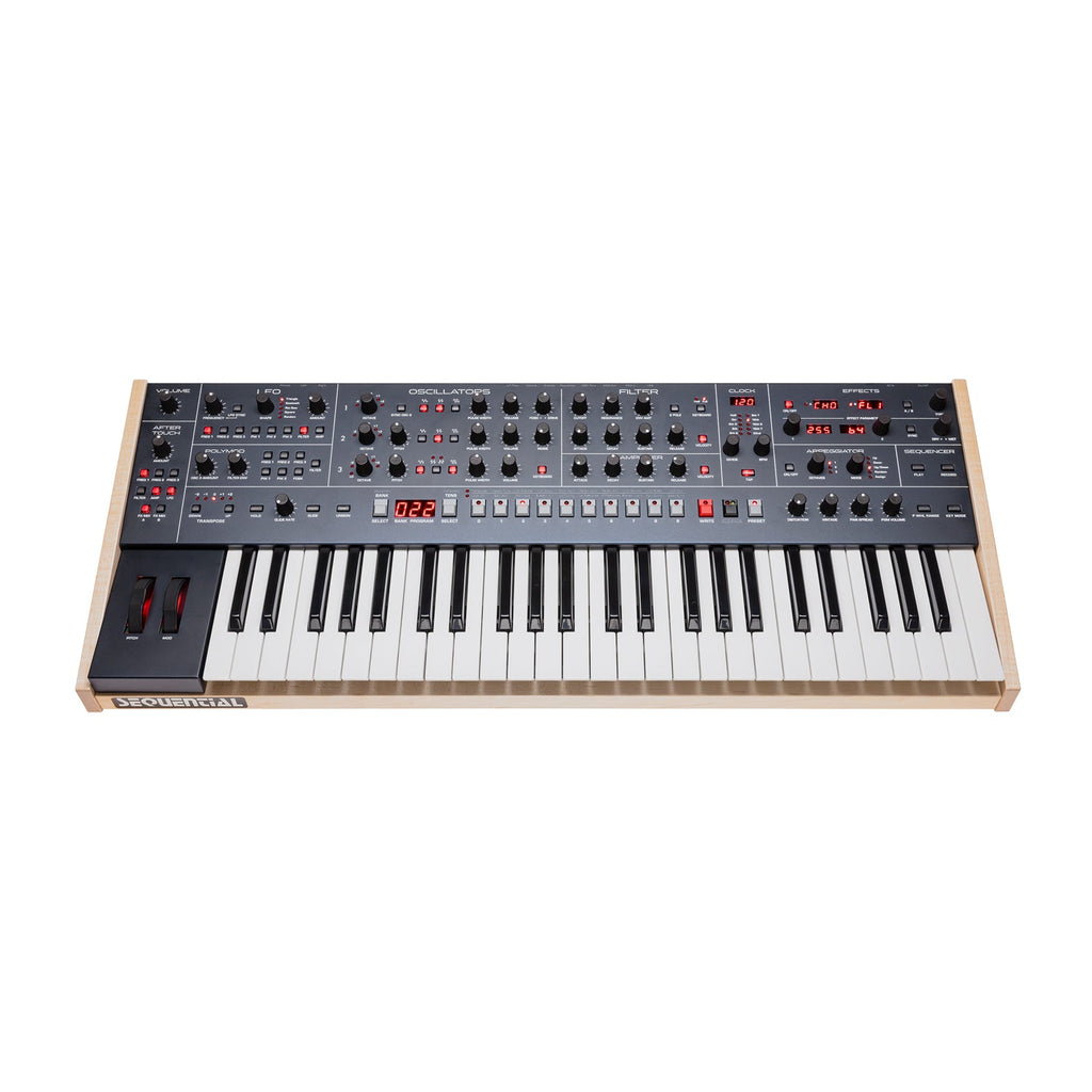 Sequential Trigon-6, keyboard synthesizer instrument