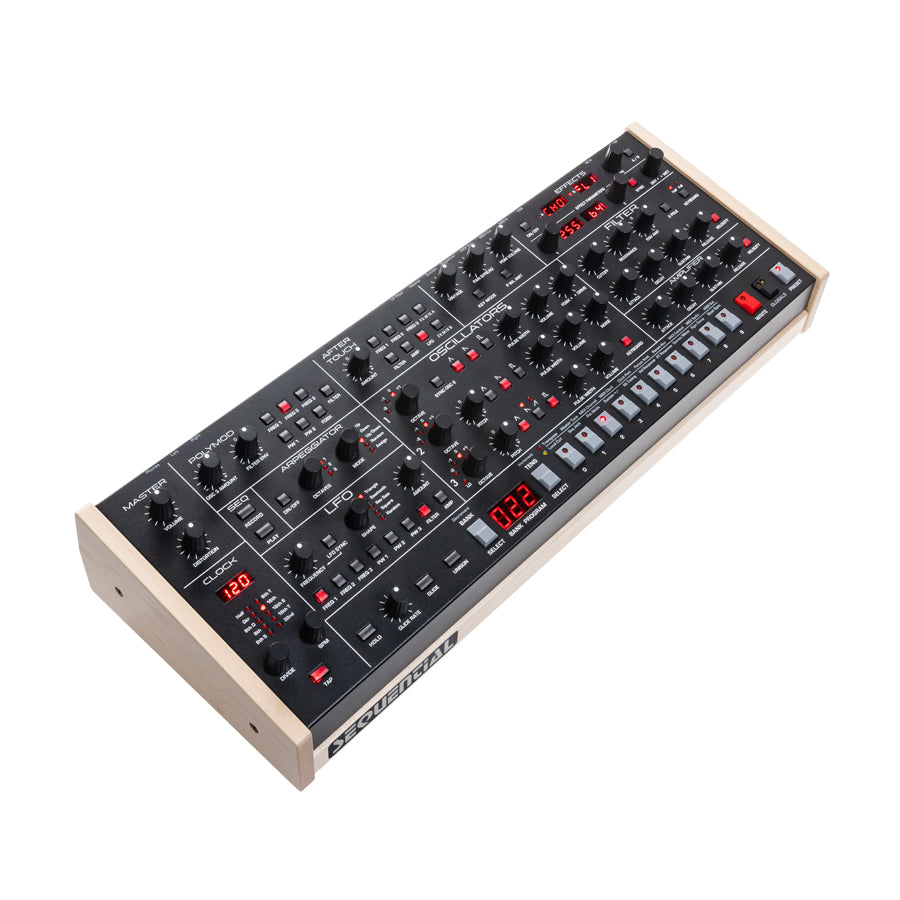 Sequential Trigon-6 Desktop, keyboard synthesizer instrument