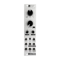 Silver eurorack module with knobs, switches, and multiple jack sockets labeled for mix and shape controls.