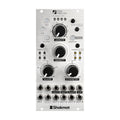 Front panel of a Shakmat Mod Medusa Euclidean LFO module with knobs, buttons, LEDs, and 3.5mm jacks.