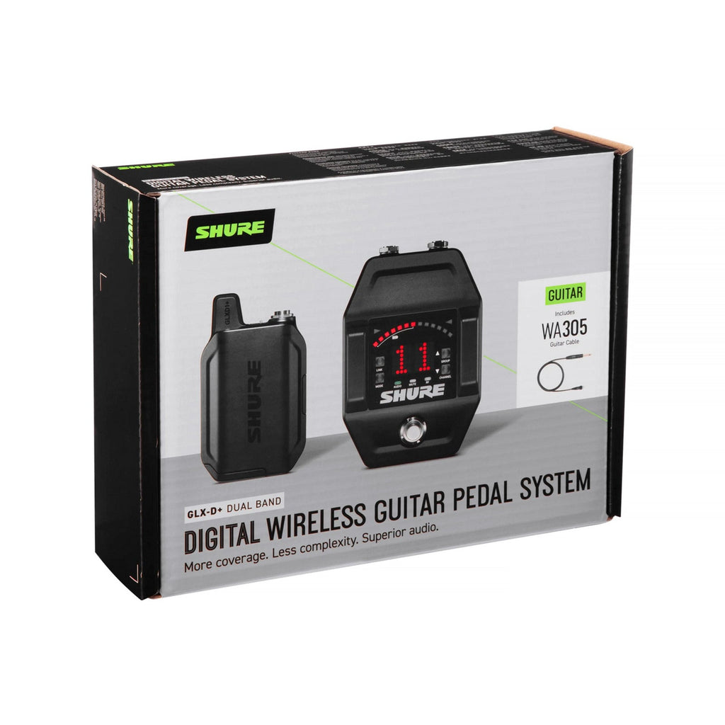Shure GLXD16+ Wireless Guitar Pedal System
