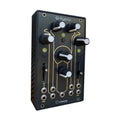 Black module with knobs, sliders, and multiple 1/8 inch jacks labeled Hypno and sleepy