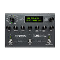 Black Strymon TimeLine MX delay effects pedal with knobs, footswitches, and a digital display showing settings.