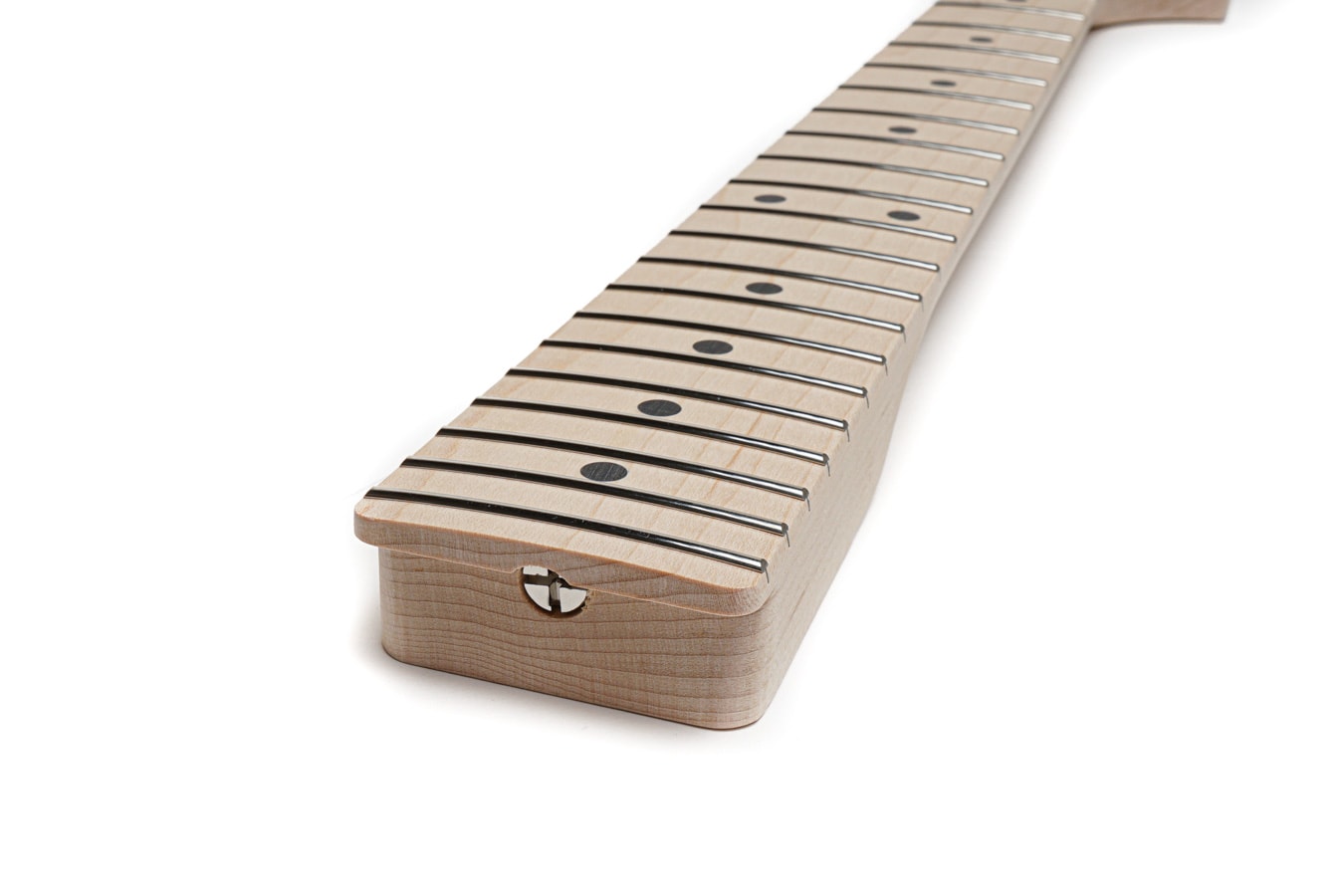 Solo Pro TC Style Vintage 60’s 1 Piece Maple Guitar Neck With Maple Fretboard & Skunk Stripe